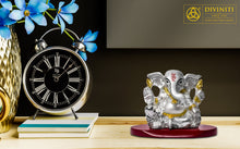 Load image into Gallery viewer, DIVINITI 999 Silver Plated Vinayak Ganesha Idol For Home Decor, Festival Gift, Puja (5 X 7 CM)

