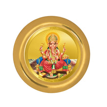 Load image into Gallery viewer, Diviniti Luxurious Gold Coin| Ganesha 24K Gold Coin |18mm
