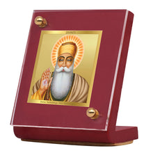 Load image into Gallery viewer, Diviniti 24K Gold Plated Guru Nanak Frame For Car Dashboard, Home Decor, Table Top (5.5 x 6.5 CM)
