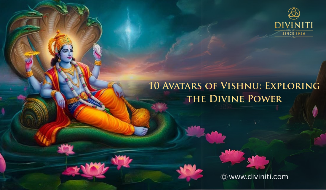 10 Avatars of Vishnu: Exploring the Divine Power – Shreem Swarnam ...