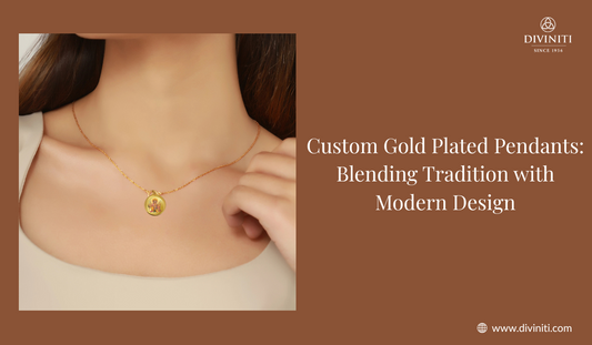 Custom Gold Plated Pendants Blending Tradition with Modern Design