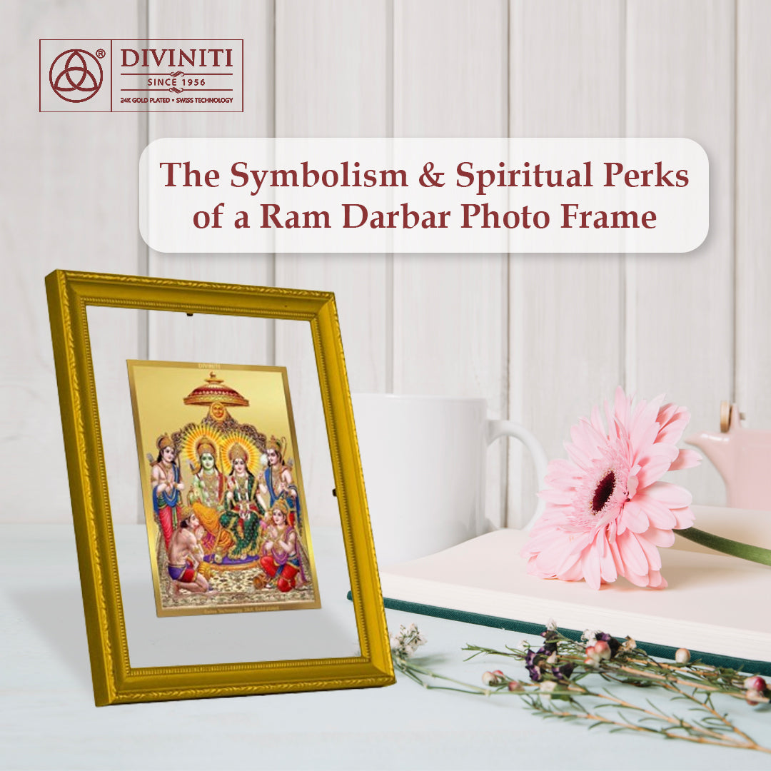 Unveiling the Essence: The Symbolism and Spiritual Perks of a Ram Darbar Photo Frame