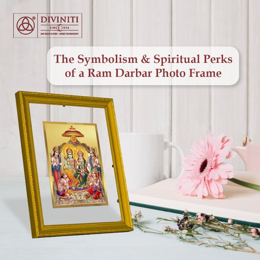 Unveiling the Essence: The Symbolism and Spiritual Perks of a Ram Darbar Photo Frame