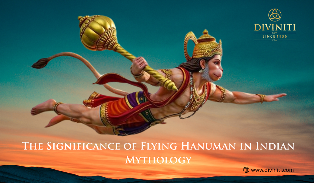 The Significance of Flying Hanuman in Indian Mythology