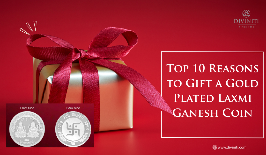 Top 10 Reasons to Gift a Gold Plated Laxmi Ganesh Coin