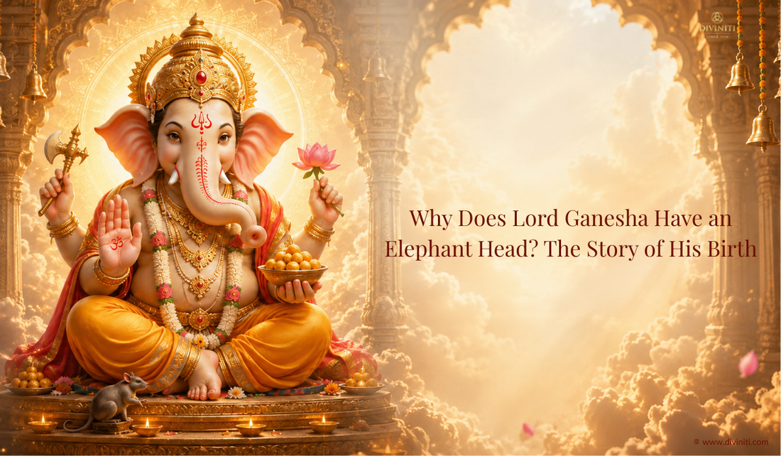 Why Does Lord Ganesha Have an Elephant Head? The Story of His Birth
