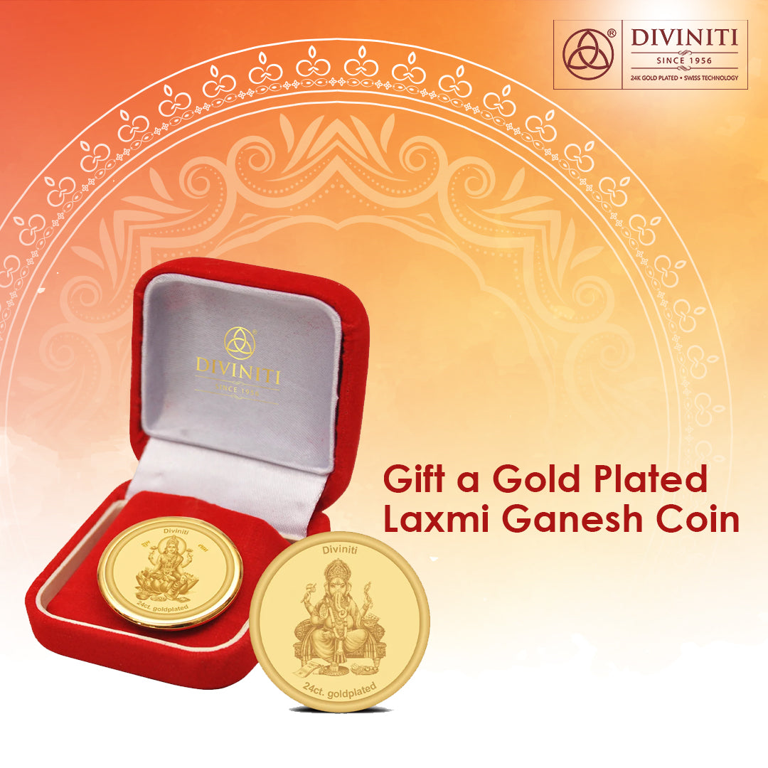Top 10 Reasons to Gift a Gold Plated Laxmi Ganesh Coin