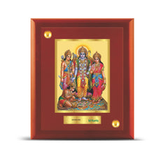 Load image into Gallery viewer, 24K Gold Plated Ram Darbar Customized Photo Frame For Corporate Gifting