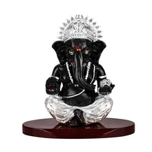 Load image into Gallery viewer, Diviniti 999 Silver Plated Ganesha Idol for Home Decor Showpiece
