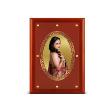 Load image into Gallery viewer, Diviniti Photo Frame With Customized Photo Printed on 24K Gold Plated Foil| Personalized Gift for Birthday, Marriage Anniversary &amp; Celebration With Loved Ones|MDF Frame Size 4.5
