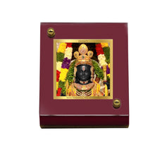 Load image into Gallery viewer, Diviniti 24K Gold Plated Ram Lalla Frame For Car Dashboard, Home Decor, Table, Gift, Puja Room (5.5 x 6.5 CM)