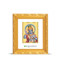 Load image into Gallery viewer, 24K Gold Plated Krishna Customized Photo Frame For Corporate Gifting