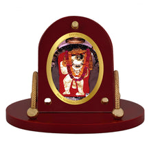Load image into Gallery viewer, Diviniti 24K Gold Plated Mehandipur Balaji Frame for Car Dashboard, Home Decor, Table &amp; Office (8 x 9 CM)