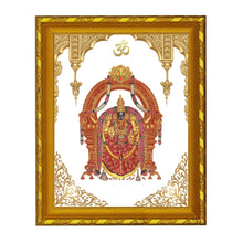 Load image into Gallery viewer, Diviniti 24K Gold Plated Padmavathi Photo Frame for Home Decor Showpiece (21.5 CM x 17.5 CM)
