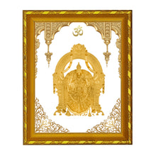 Load image into Gallery viewer, Diviniti 24K Gold Plated Padmavathi Photo Frame for Home Decor Showpiece (21.5 CM x 17.5 CM)