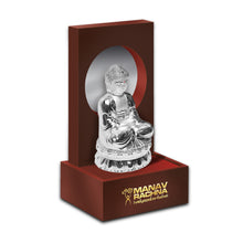 Load image into Gallery viewer, Customized MDF Memento With 999 Silver Plated Idol For Corporate Gifting