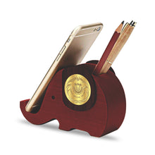 Load image into Gallery viewer, Customized MDF Pen Holder With Colored Logo For Corporate Gifting