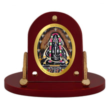 Load image into Gallery viewer, Diviniti 24K Gold Plated Kripa Vinayak Frame for Car Dashboard, Home Decor, Table &amp; Office (8 CM x 9 CM)