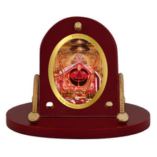 Load image into Gallery viewer, Diviniti 24K Gold Plated Salasar Balaji Frame for Car Dashboard, Home Decor, Table &amp; Office (8 CM x 9 CM)