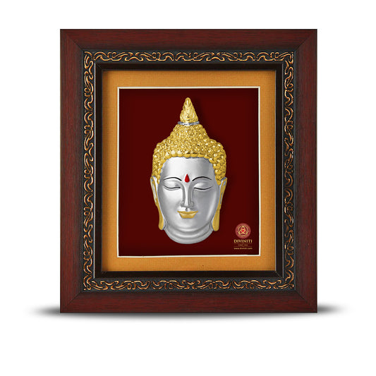 Customized 3D Memento With 999 Silver Plated Buddha For Corporate Gifting