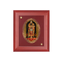 Load image into Gallery viewer, Diviniti 24K Gold Plated Ram Lalla Photo Frame For Home Decor, Wall Hanging, Table Top, Puja Room &amp; Gift (14.7 CM X 17.1 CM)