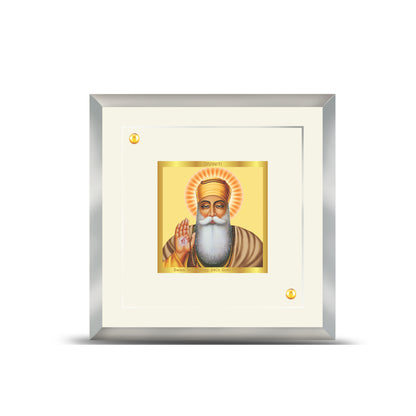 24K Gold Plated Foil Guru Nanak Dev Ji Customized Photo Frame For Corporate Gifting