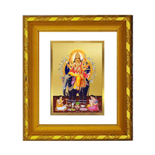 Load image into Gallery viewer, DIVINITI 24K Gold Plated Vishwakarma Photo Frame For Home Decor, Living Room, Puja (15.0 X 13.0 CM)
