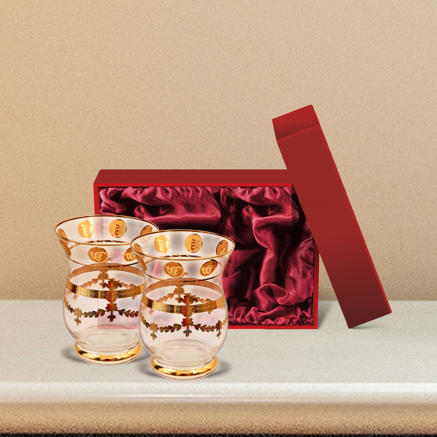 Diviniti Designer Crystal Glasses For Wedding Anniversary Gift