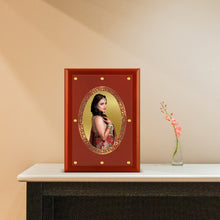 Load image into Gallery viewer, Diviniti Photo Frame With Customized Photo Printed on 24K Gold Plated Foil| Personalized Gift for Birthday, Marriage Anniversary &amp; Celebration With Loved Ones|MDF Frame Size 4.5