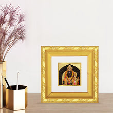Load image into Gallery viewer, Diviniti 24K Gold Plated Ram Lalla Photo Frame For Home Decor, Table Top, Worship &amp; Gift (10 CM X 10 CM)