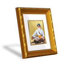 Load image into Gallery viewer, DIVINITI 24K Gold Plated Baba Deep Singh Photo Frame For Living Room, Festival Gift (15.0 X 13.0 CM)
