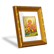 Load image into Gallery viewer, DIVINITI 24K Gold Plated Panchmukhi Hanuman Photo Frame For Living Room, Wall Decor (15.0 X 13.0 CM)
