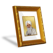 Load image into Gallery viewer, DIVINITI 24K Gold Plated Radha Swami Spiritual Photo Frame For Home Decor, TableTop (15.0 X 13.0 CM)