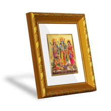 Load image into Gallery viewer, DIVINITI 24K Gold Plated Ram Darbar Photo Frame For Home Wall Decor, Festival Puja (15.0 X 13.0 CM)

