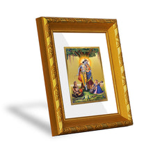 Load image into Gallery viewer, DIVINITI 24K Gold Plated Radha Krishna Photo Frame For Home Wall Decor, Puja Room, Gift (15.0 X 13.0 CM)