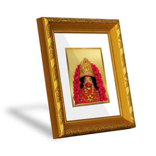 Load image into Gallery viewer, DIVINITI 24K Gold Plated Maa Tara Photo Frame For Home Decor Showpiece, TableTop (15.0 X 13.0 CM)