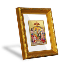 Load image into Gallery viewer, DIVINITI 24K Gold Plated Ram Darbar Photo Frame For Home Decor Showpiece, Diwali Gift (15.0 X 13.0 CM)