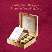 Load image into Gallery viewer, Diviniti Customized Designer Wedding Card Gift For Marriage Invitation