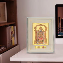 Load image into Gallery viewer, 24K Gold Plated Balaji Customized Photo Frame For Corporate Gifting