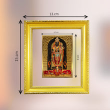 Load image into Gallery viewer, Diviniti 24K Gold Plated Ram Lalla Photo Frame For Home Decor, Table Decor, Wall Decor, Puja Room &amp; Gift (13 CM X 15 CM)