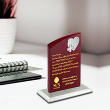 Load image into Gallery viewer, Customized MDF Memento With Matter Printed For Corporate Gifting