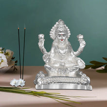 Load image into Gallery viewer, Diviniti 999 Silver Plated Lakshmi Mata Idol for Home Decor Showpiece (7.5X6CM)