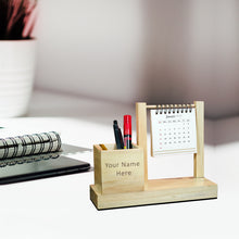 Load image into Gallery viewer, Diviniti Hanging Table Top Calendar With Customized Pen Holder For University