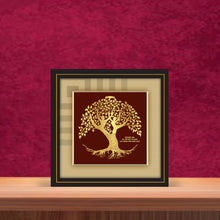 Load image into Gallery viewer, 24K Gold Plated Tree of Life Diviniti Customized Memento For Wedding Gift
