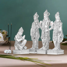 Load image into Gallery viewer, Diviniti 999 Silver Plated Ram Darbar Idol For Home Decor Showpiece, Office, Table Decor, Puja &amp; Gift