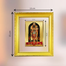Load image into Gallery viewer, Diviniti 24K Gold Plated Ram Lalla Photo Frame For Home Decor, Table Decor, Wall Hanging, Puja Room &amp; Gift (20.8 CM X 16.7 CM)