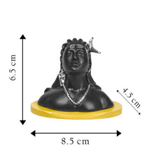 Load image into Gallery viewer, DIVINITI 999 Silver Plated Adiyogi Idol For Car Dashboard, Home Decor, Puja, Luxury Gift (6.5 X 8.5 CM)
