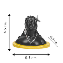 Load image into Gallery viewer, DIVINITI 999 Silver Plated Adiyogi Idol For Car Dashboard, Home Decor, Puja, Luxury Gift (6.5 X 8.5 CM)
