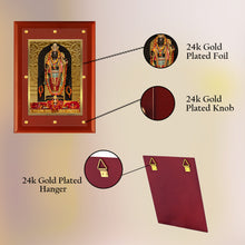Load image into Gallery viewer, Diviniti 24K Gold Plated Ram Lalla Photo Frame For Home Decor Showpiece, Wall Hanging, Puja Room &amp; Gift (56 CM X 71 CM)