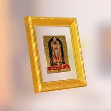Load image into Gallery viewer, Diviniti 24K Gold Plated Ram Lalla Photo Frame For Home Decor, Table, Wall Hanging, Puja Room &amp; Gift (13 CM X 15 CM)